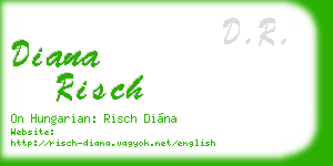 diana risch business card